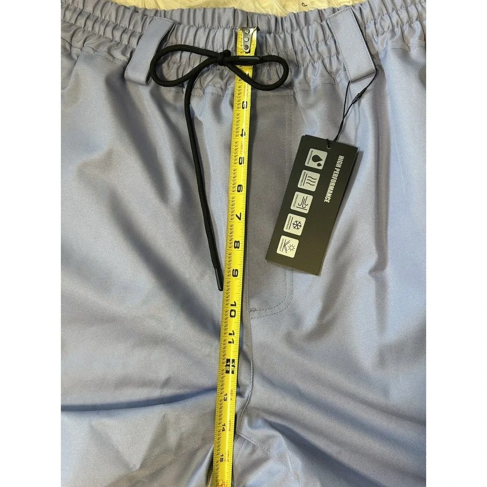 Snowverb Colorblock Oversized Purple Green Large Outdoor Snowboard Ski Pants NWT